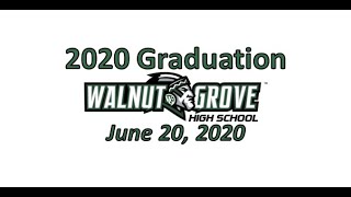 2020 WGHS Graduation