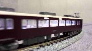 鉄道模型】Nゲージ 阪急6300系 低速走行時のLED点灯 - YouTube