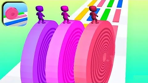 Layer Roll Gameplay Walkthrough All Level Mobile Relaxing Video Android,iOS Alltrailer Update LR01GW