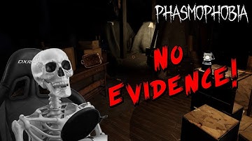No Evidence | Phasmophobia Weekly Challenge