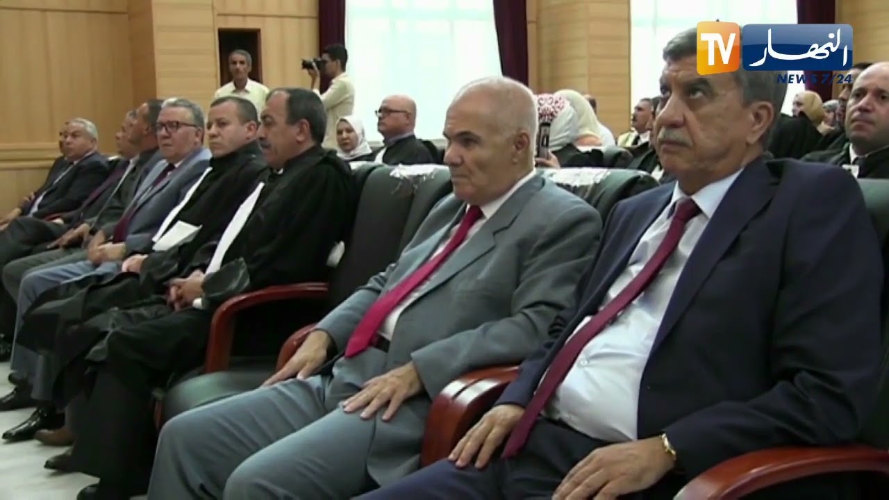 تنصيب رئيس مجلس القضاء والنائب العام لدى مجلس قضاء قسنطينة