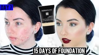 DERMABLEND SMOOTH LIQUID CAMO FOUNDATION Acne/Pale Skin {First Impression} 15 DAYS OF FOUNDATION