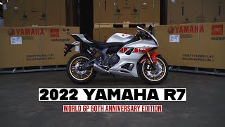 UNBOXING - 2022 Yamaha R7 | World GP 60th Anniversary Edition