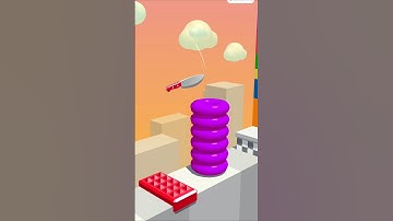 Slice It All Gameplay! Satisfying ASMR slicing game Level 376 #sliceltall #shorts