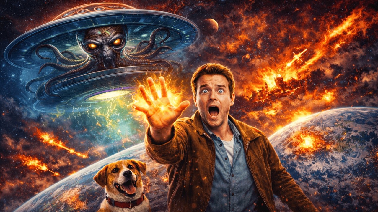 Инопланетяне наделили этого человека богоподобными способностями, чтобы испытать человечество, но...