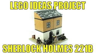 LEGO IDEAS 2016 SHERLOCK HOLMES 221B BAKER STREET MOC LEGO IDEAS 2016 SHERLOCK HOLMES 221B BAKER STREET MOC