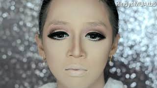 Tutorial makeup BARBIE makeup kekinian5 RindyNellaKrisna HD