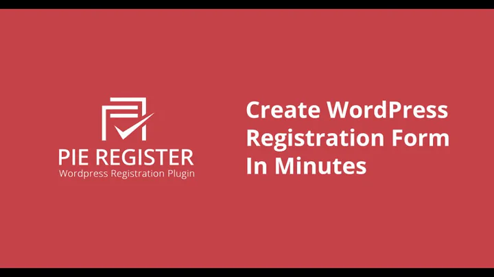 Create User Registration Form in Minutes Through Drag & Drop Registration Form Builder