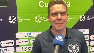 Coach Arjan Taaij: ‘Met het hart gespeeld’