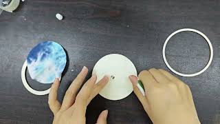 Ancient Chinese Tie-Dye Art: Making Silver-Style Fridge Magnets | Traditional Craft Tutorial
