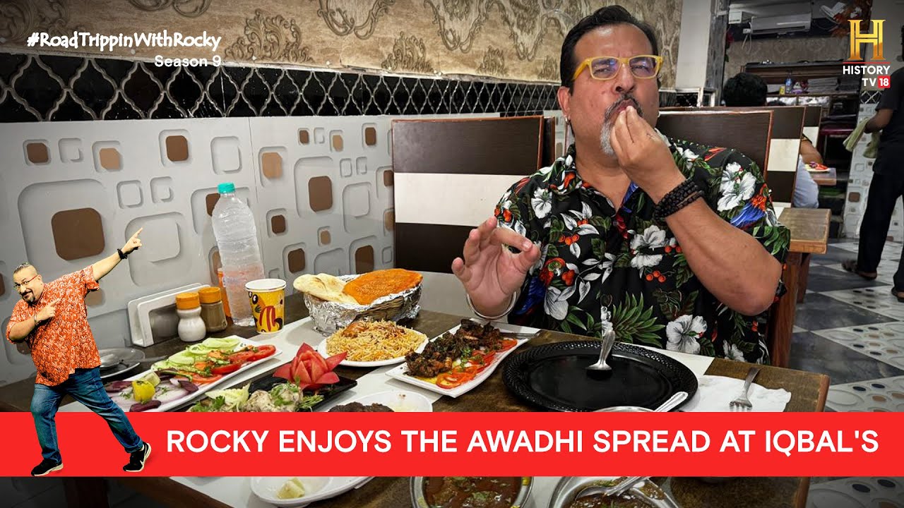 Fabulous Meal at Raebareilly's Famous Iqbal Hotel | #RoadTrippinwithRocky S9 | D08V03