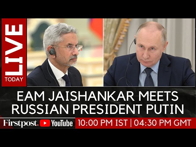 LIVE: Russian President Vladimir Putin Holds Talks with India's EAM S Jaishankar in Moscow class=