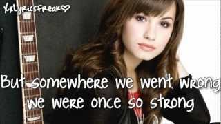 Demi Lovato-Dont Forget (With Lyrics)