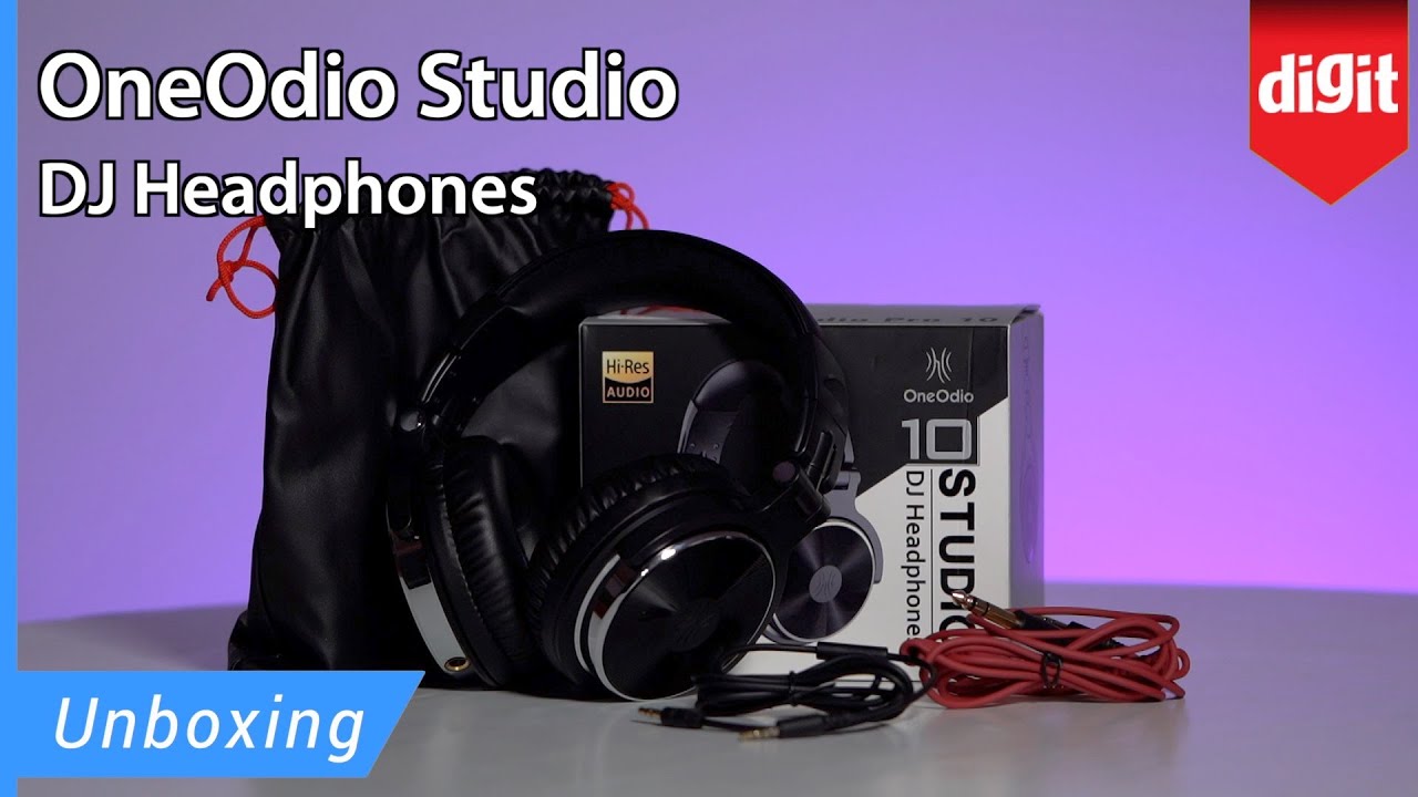 OneOdio Studio DJ Headphones Unboxing
