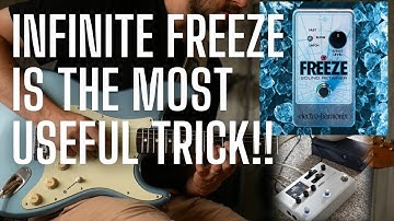 Create INFINITE FREEZE DRONES on Helix and HX Stomp - STEP BY STEP GUIDE EHX FREEZE