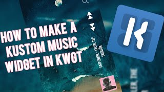How to Kwgt: free kustom music widget tutorial #oneplus #android screenshot 3