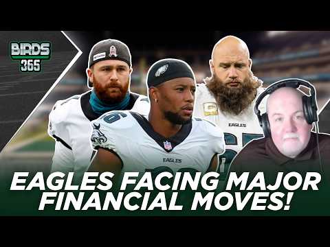 Eagles Offseason Bookkeeping — Cap Cuts, Jordan Davis Contract & Jalen Carter Extension | Birds 365