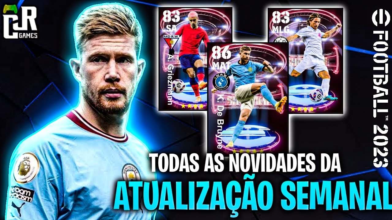 🚨🥱 EFOOTBALL 2023 - ATUALIZAÇÃO SEMANAL NOVOS SHOW TIME, AUTHENTICTEAM DE VOLTA!!!