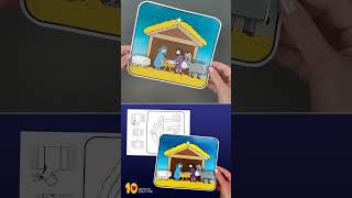 Nativity Scene Paper Craft
