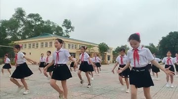 Cuộc thi nhảy Flashmob "Thiếu nhi vui khỏe - Tiến bước lên Đoàn"  đơn vị TH Hoàng Trù