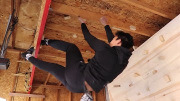 Building a Climbing Wall in my Garage