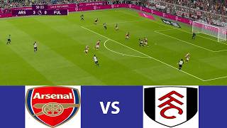 🔴LIVE: Arsenal vs Fulham | Premier League 2025/26 | Full Match PES 21 Simulation Gameplay