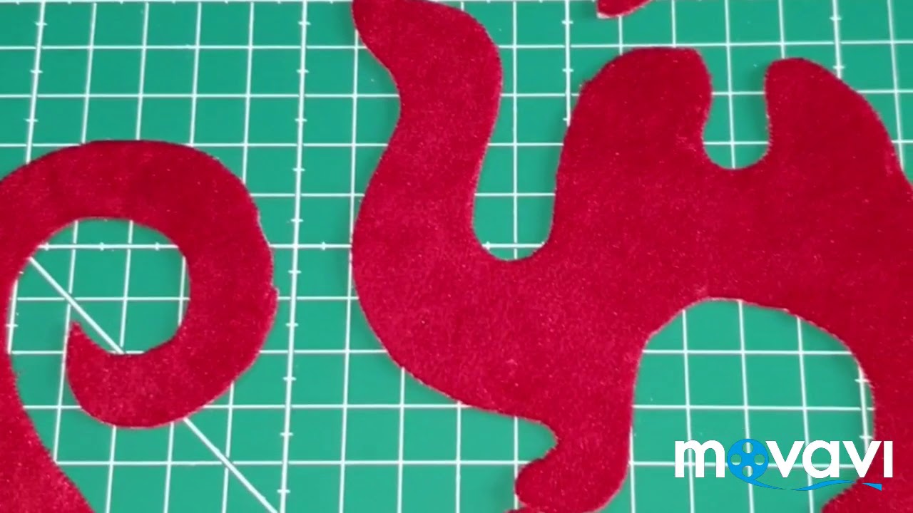 Этно оюларды қиып дайындау. Этно оюды матаға қондыру