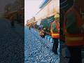 railway slipper laying machine / railway construction work 20226 #shorts