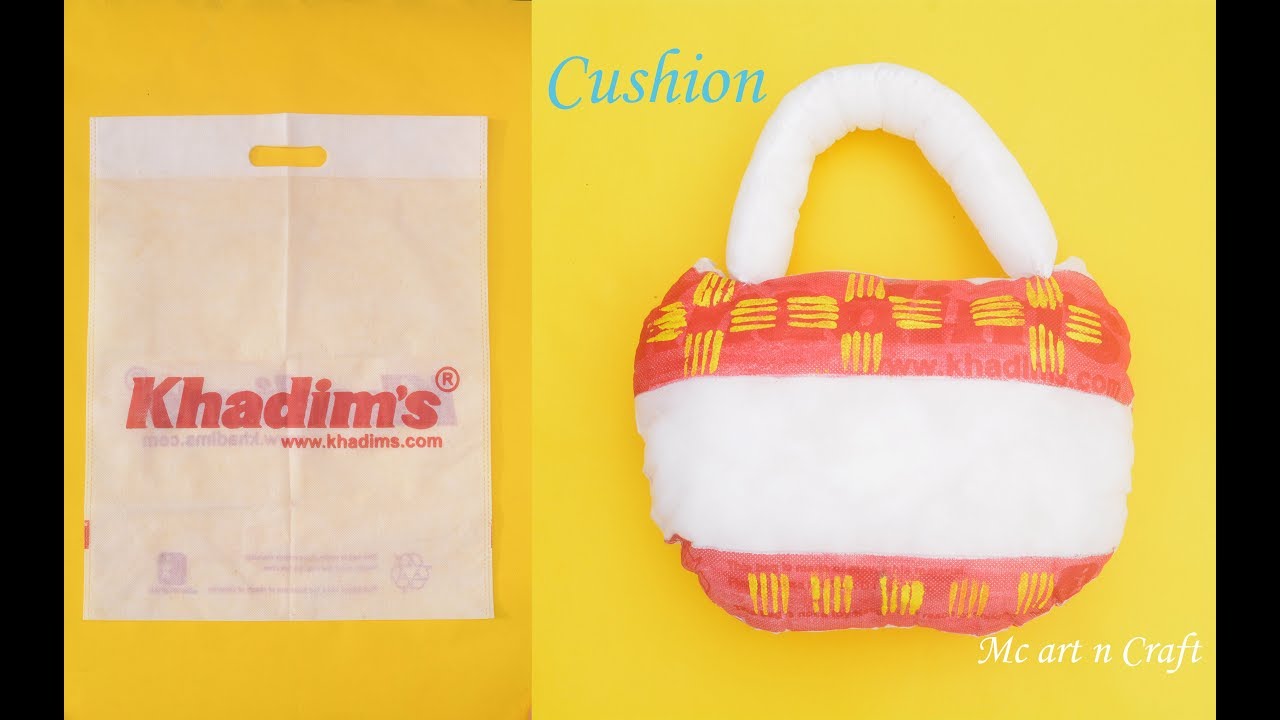 BEST USE OF WASTE MATERIALS WITH OLD CLOTH BAG BEST HAND CRAFT IDEA