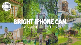 Bright Iphone Cam VSCO Filter | vsco photo editing tutorial