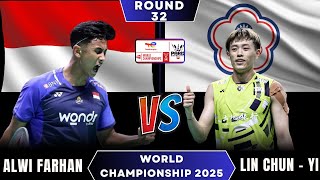 Download Lagu Dramatis Match 🔥‼️ Alwi FARHAN (INA) vs LIN Chun-Yi (TPE) | World Championship Badminton 2025 | MP3 Download Lagu Dramatis Match 🔥‼️ Alwi FARHAN (INA) vs LIN Chun-Yi (TPE) | World Championship Badminton 2025 | MP3