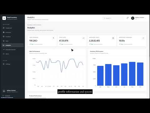 Optimized Retail Inventory Management System | Full-Stack Project Demo (React, Node.js, PostgreSQL)