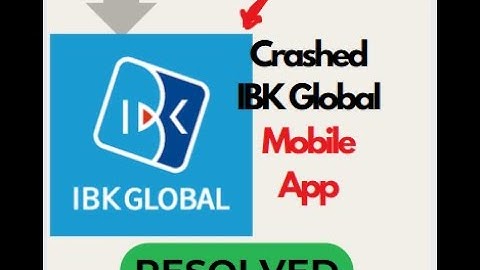 Fix IBK GLOBAL BANK App Keeps Crashing Problem in Android #troubleshooting #appnotworking #appfix