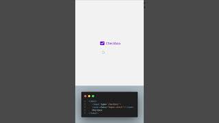 ✨ Smooth Checkbox Animation Using HTML &amp; CSS ✨Smooth Checkbox Animation 🔥 | HTML &amp; CSS
