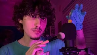 ASMR🎙️Classic Mic Sounds (tapping, whispers, brushing, scratching, & more!) 🎙️