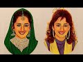 Shorts madhuri dixit bollywood journey  madhuri dixit bollywood career  kalakar sanu art