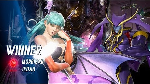 MVCI Arcade Battle with Morrigan and Jedah OK