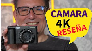 🔍 ¿Vale la Pena? Cámara 4K Económica para Vlogging y Fotografía screenshot 3
