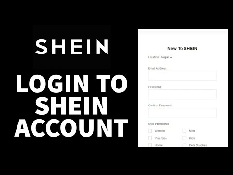How to Login to Shein Account? Sign In to Shein App 2022 - YouTube
