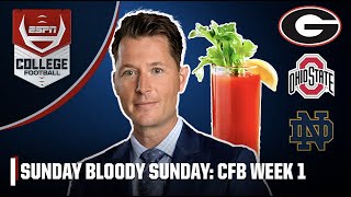 Week 1’s Sunday Bloody Sunday with Matt Barrie 🥂 🏈 | ESPN College Football