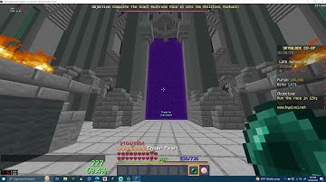 How to get behind the dungeon portal in hypixel skyblock!