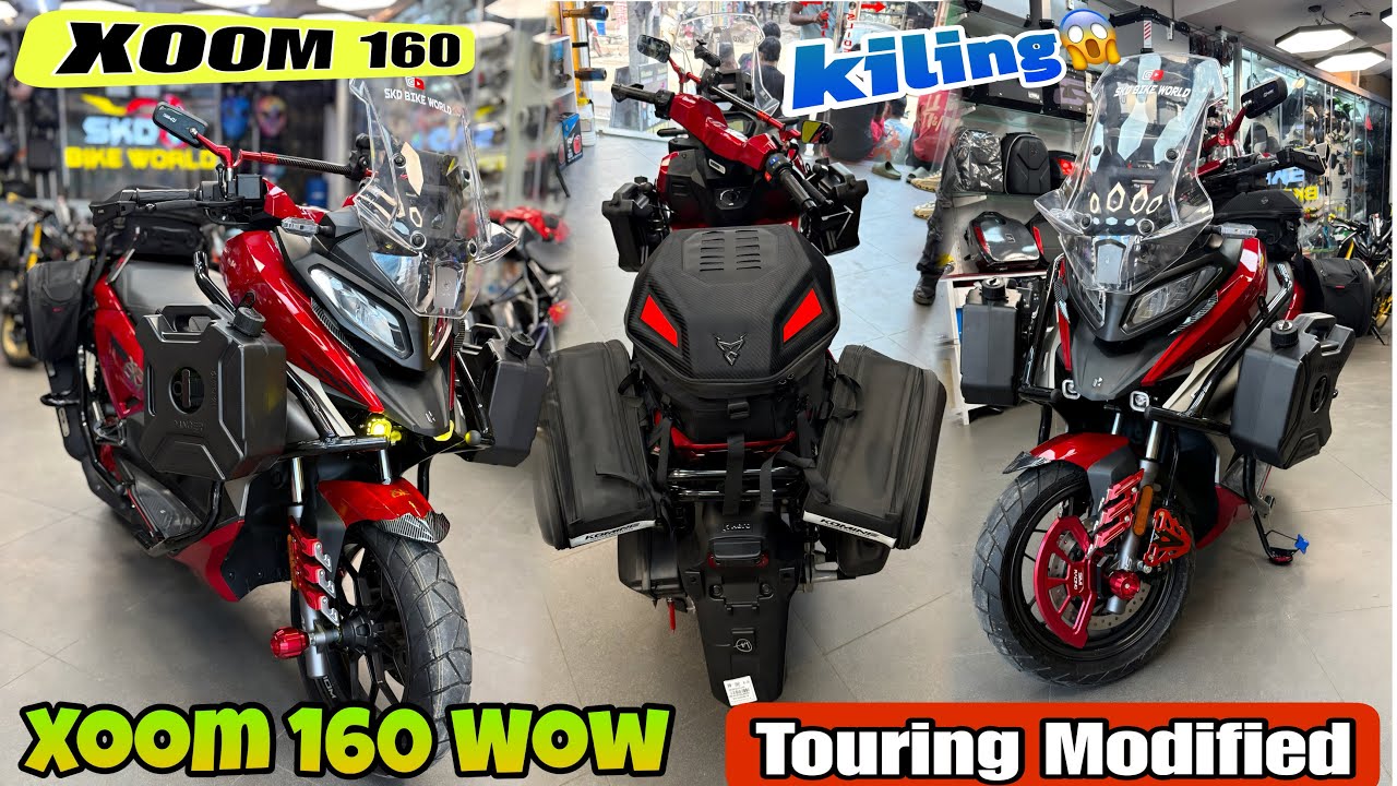 Xoom 160 Modified | Xoom 160 maxi scooter modified | 