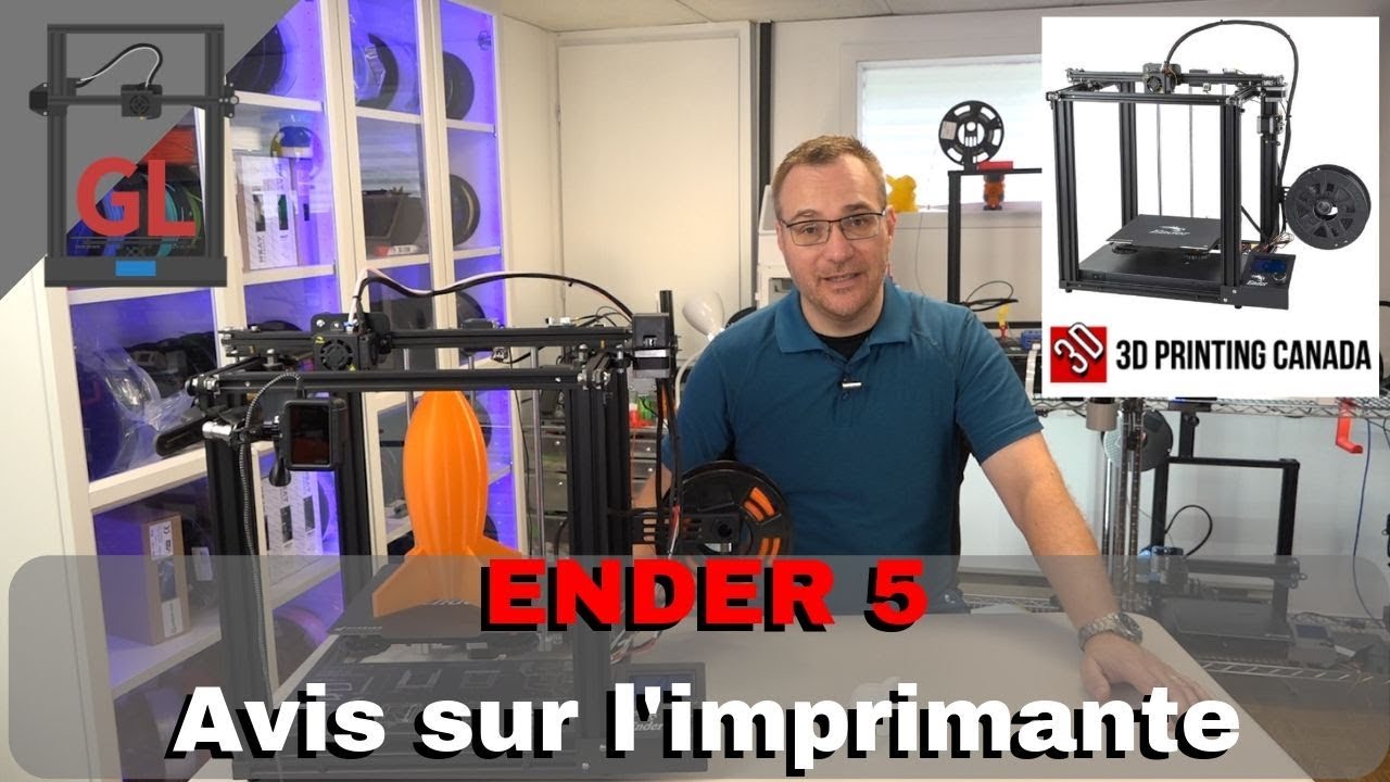 Ender 5 : Avis sur l'imprimante - YouTube