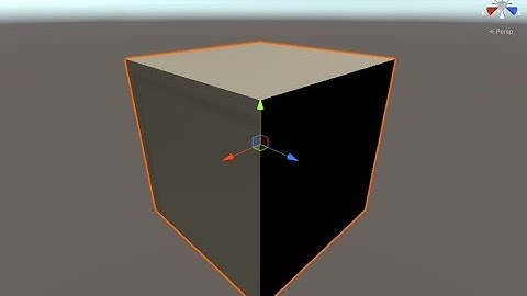 Unity how to make a 3d cube.