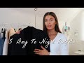 5 Day to Night Outfits | AMY-BETH