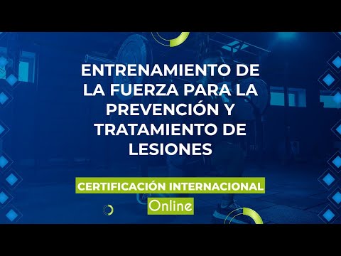 Certificación De Entrenamiento De Fuerza Para Fisioterapeutas