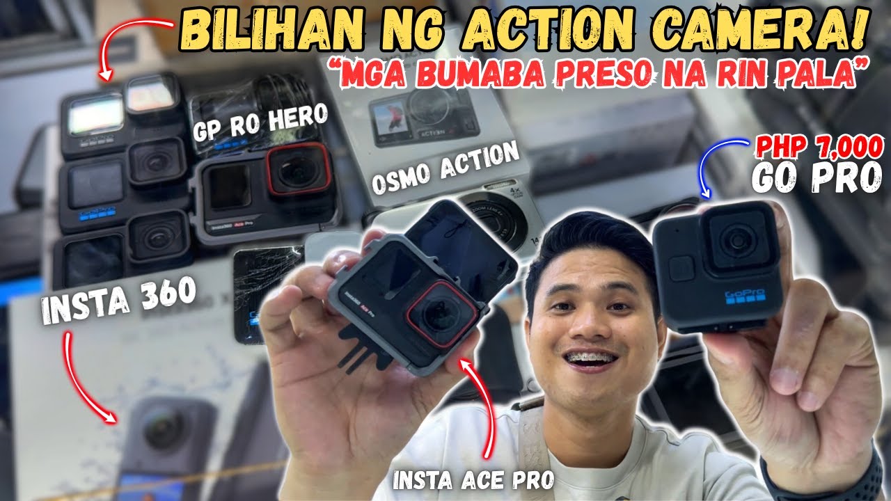 Ang MURA Lang Ngayon! Go pro, Dji Osmo Action, insta 360 & insta ace pro sa Greenhills