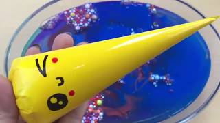 Famous SLIME ASMR REVERSE | Making Super Clear Slime With Piping Bags | Satisfying Clear Slime #22 Profile