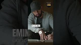 Like Toy Soldiers - Eminem #5mics #hiphop #rap #music #eminem #detroit #8mile #quotes #quotable