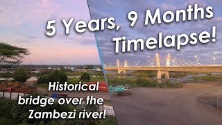 The Kazungula Bridge - Landmark African Infrastructure | 5+ YEAR Construction Timelapse!